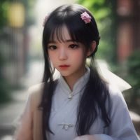 一位年轻女性剪辑师坐在剪辑台前微笑，身后是多块显示器和调色设备