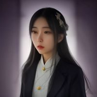 一位留着短发的女性内容运营专员在办公室里对着电脑屏幕整理片单数据
